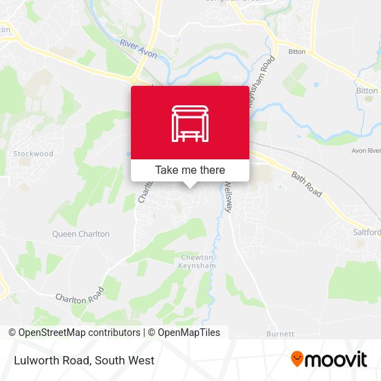 Lulworth Road map