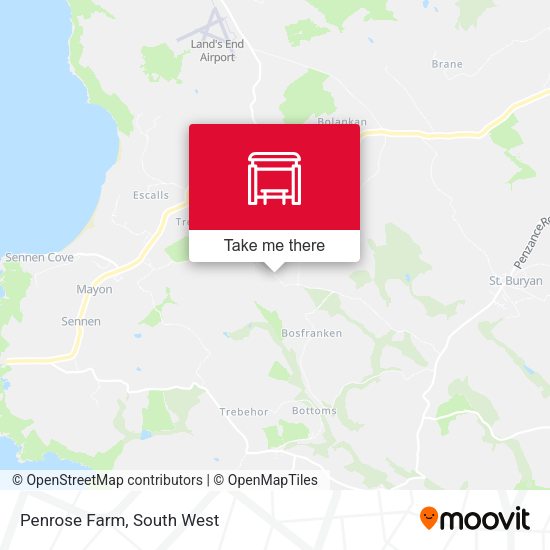 Penrose Farm map