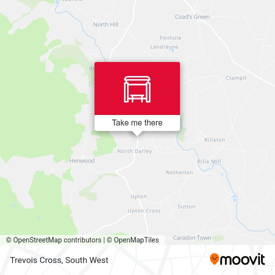 Trevois Cross map