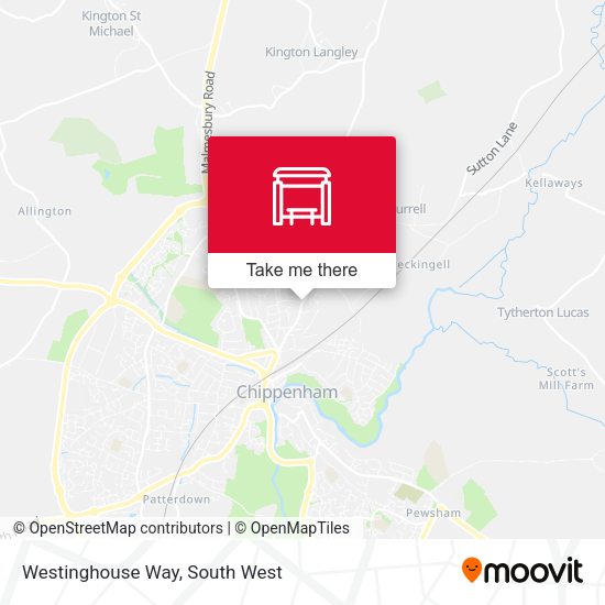 Westinghouse Way map