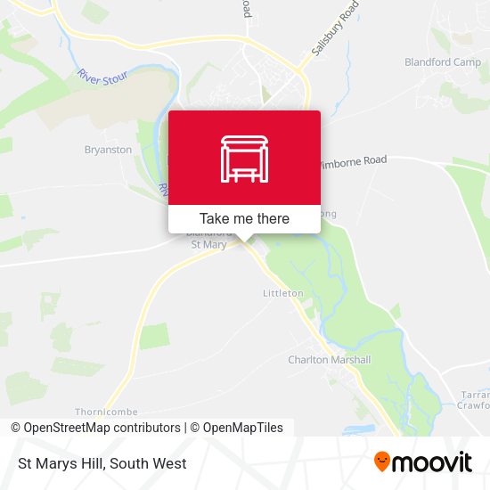 St Marys Hill map