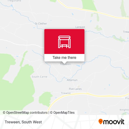 Treween map