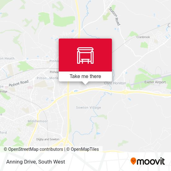 Anning Drive map