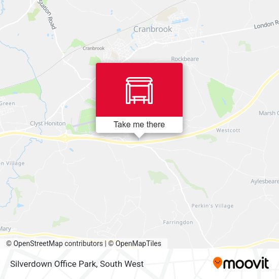Silverdown Office Park map