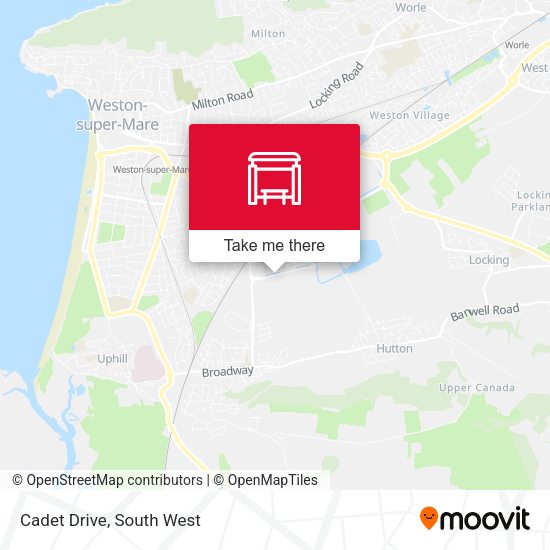Cadet Drive map