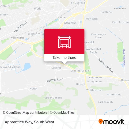 Apprentice Way map