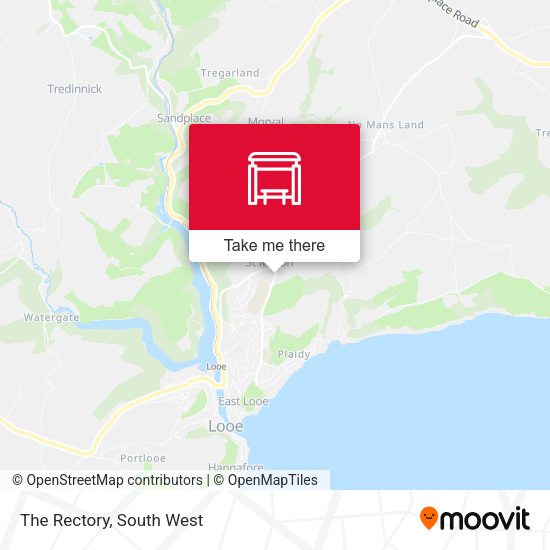 The Rectory map