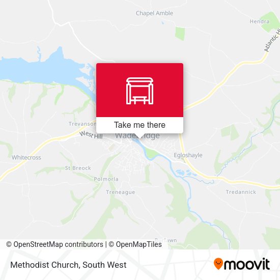 Methodist Church map