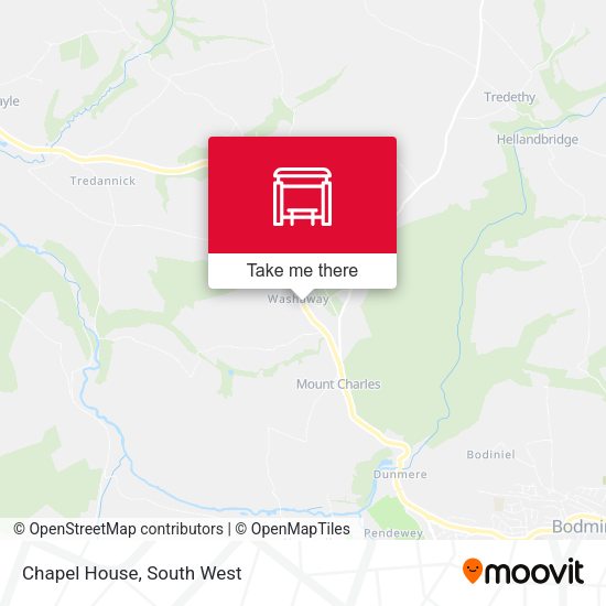Chapel House map
