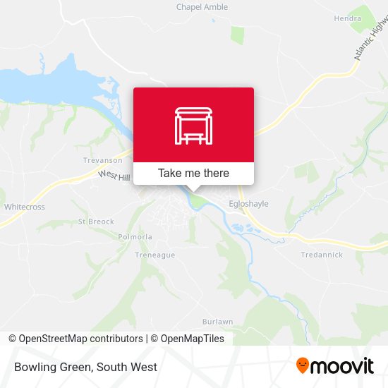 Bowling Green map