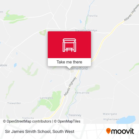 Sir James Smith School map