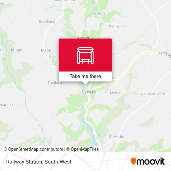 Railway Station map