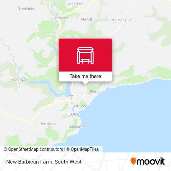 New Barbican Farm map