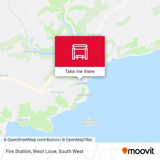 Fire Station, West Looe map