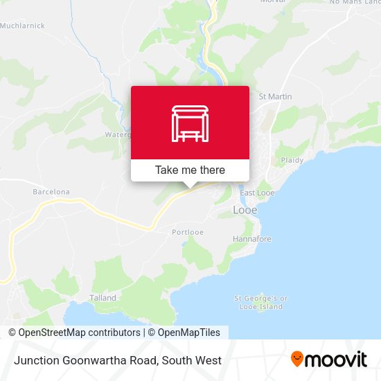 Junction Goonwartha Road map