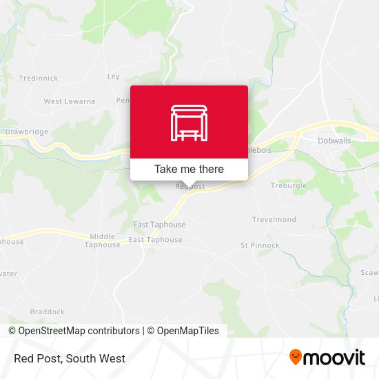 Red Post map