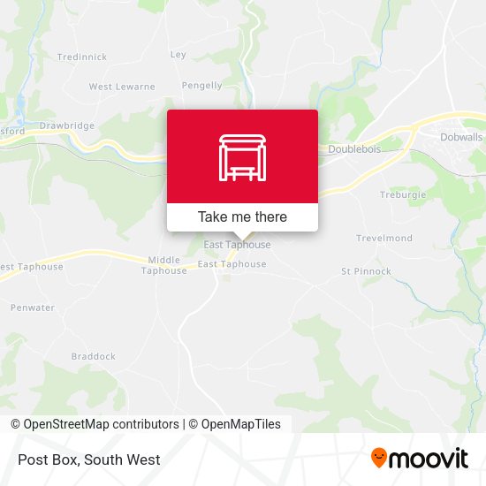 Post Box map
