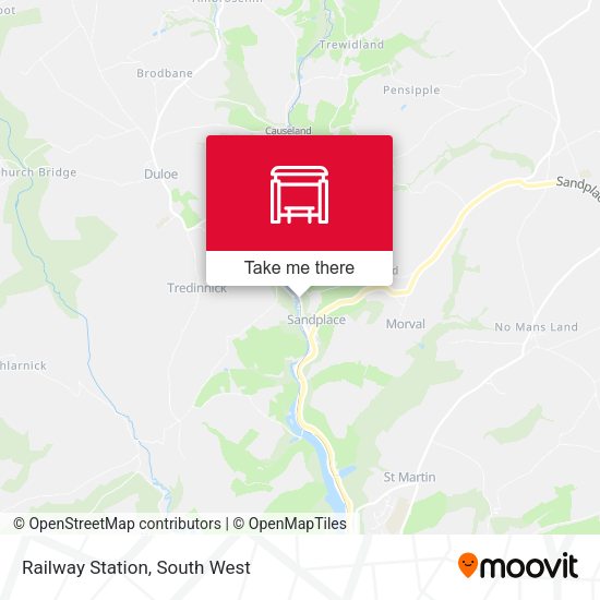 Railway Station map
