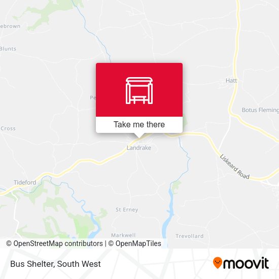 Bus Shelter map