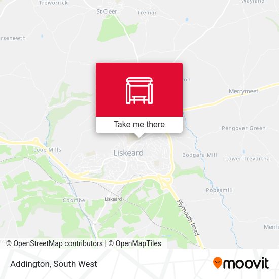 Addington map