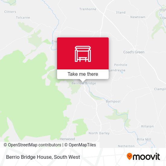Berrio Bridge House map