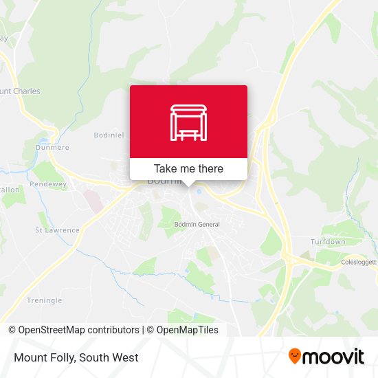 Mount Folly map