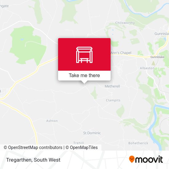 Tregarthen map