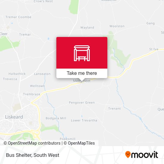 Bus Shelter map