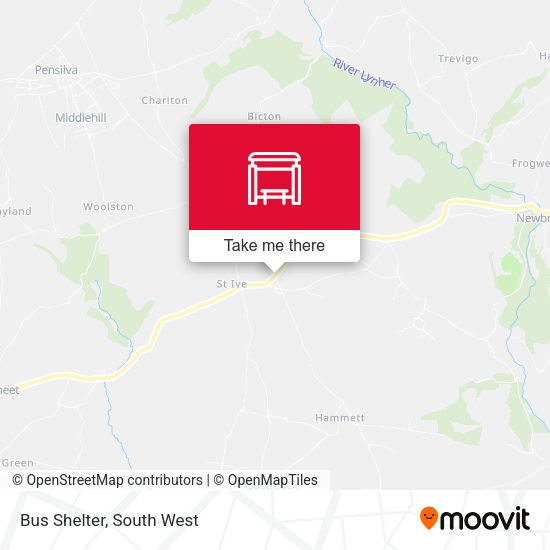 Bus Shelter map