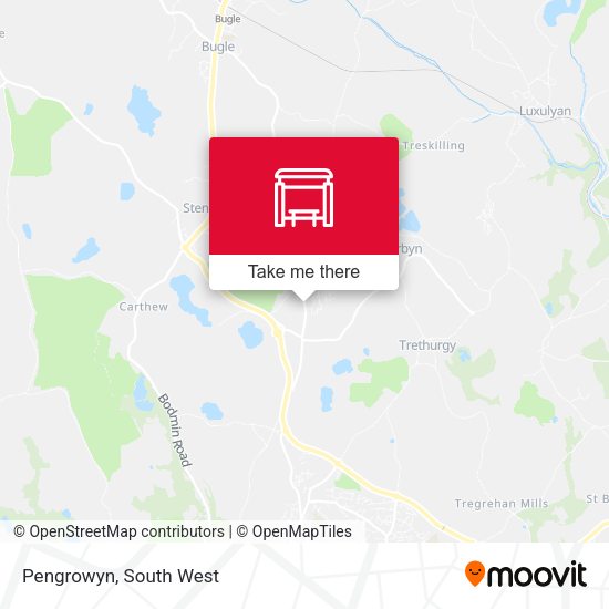 Pengrowyn map