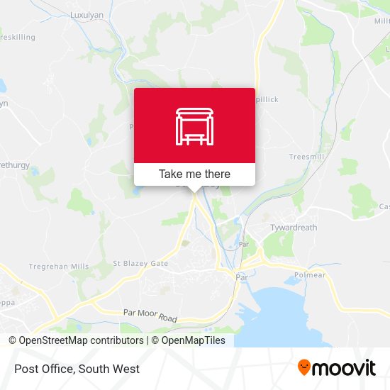 Post Office map
