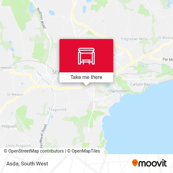 Asda map
