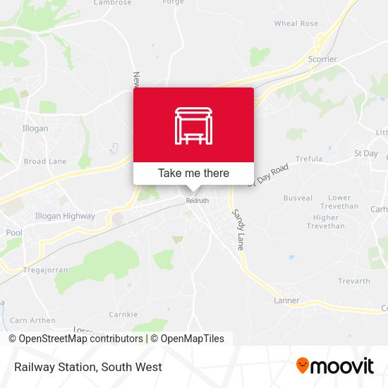 Railway Station map
