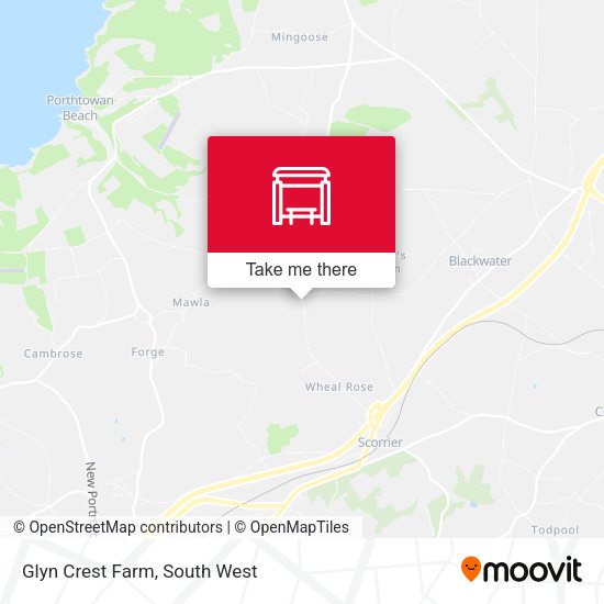 Glyn Crest Farm map