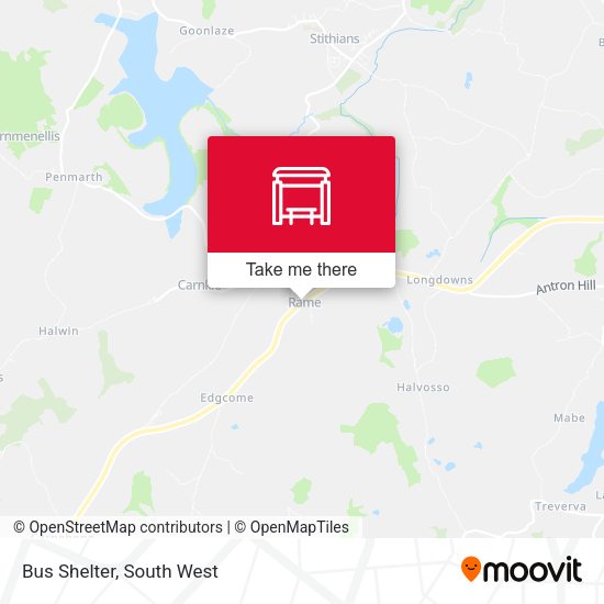 Bus Shelter map