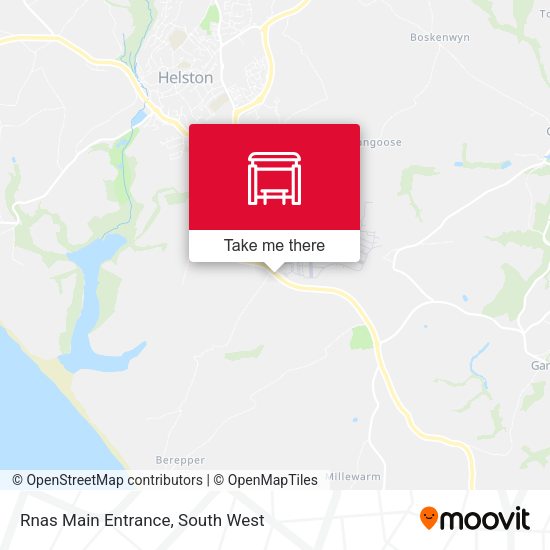 Rnas Main Entrance map
