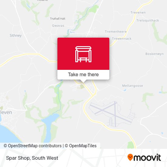 Spar Shop map