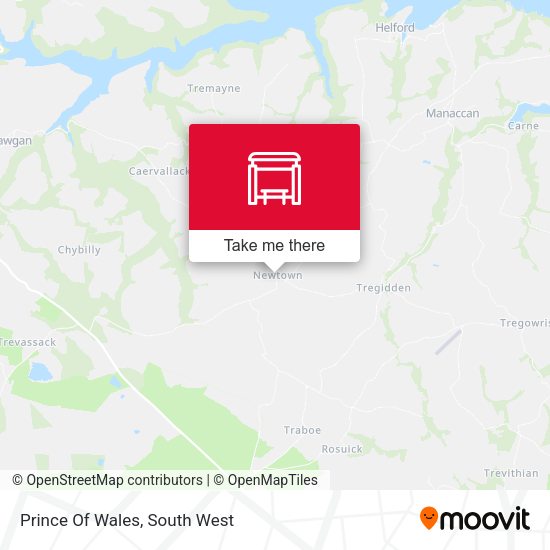 Prince Of Wales map
