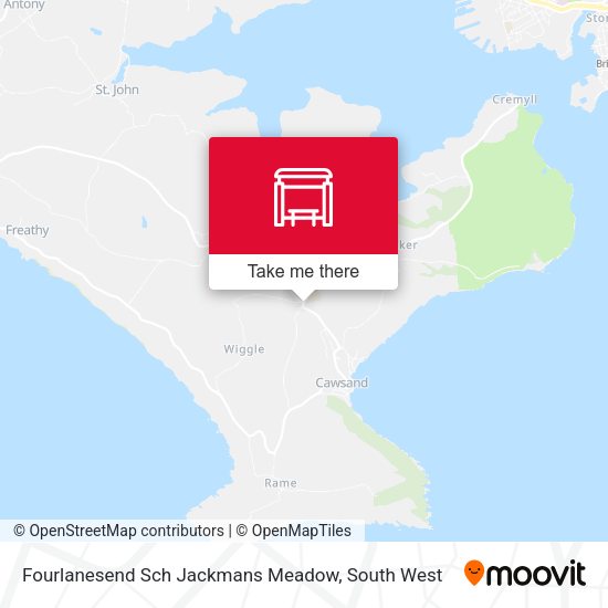 Fourlanesend Sch Jackmans Meadow map