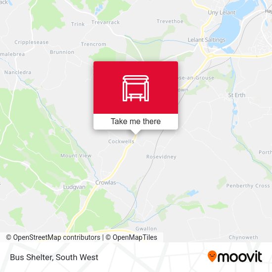 Bus Shelter map