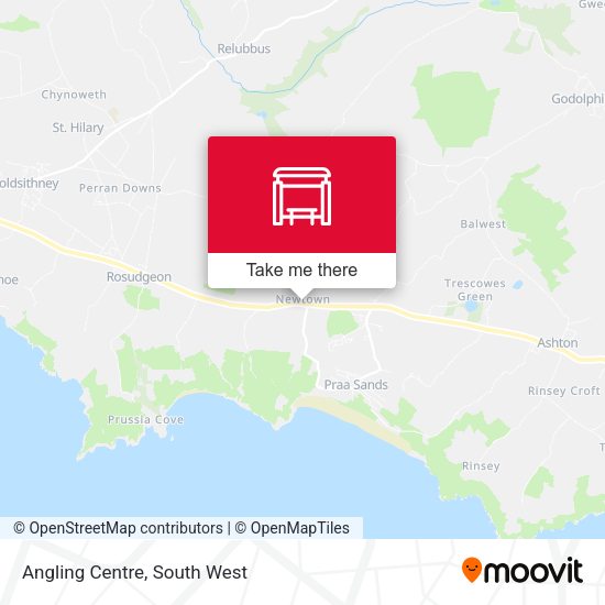 Angling Centre map