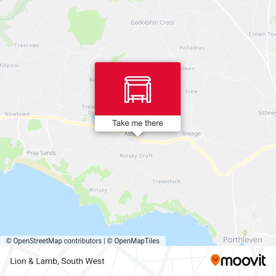 Lion & Lamb map