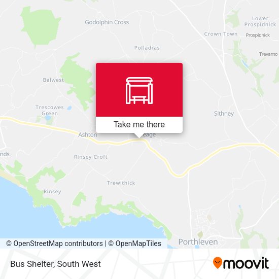 Bus Shelter map