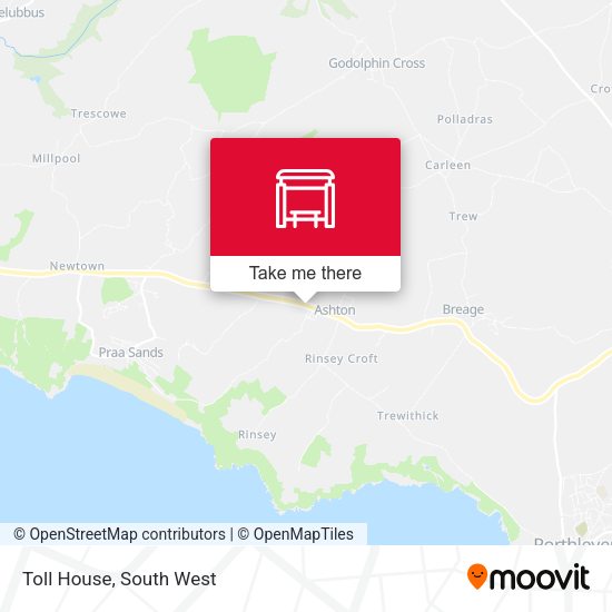 Toll House map