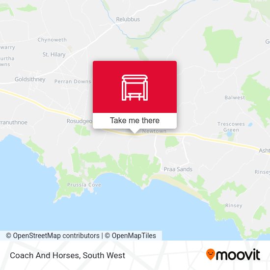 Coach And Horses map