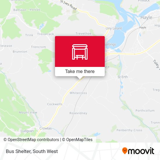 Bus Shelter map