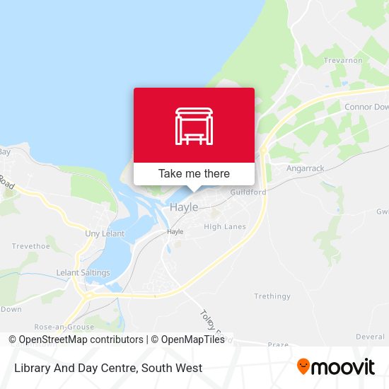 Library And Day Centre map