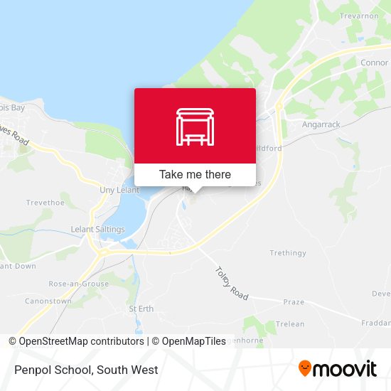 Penpol School map