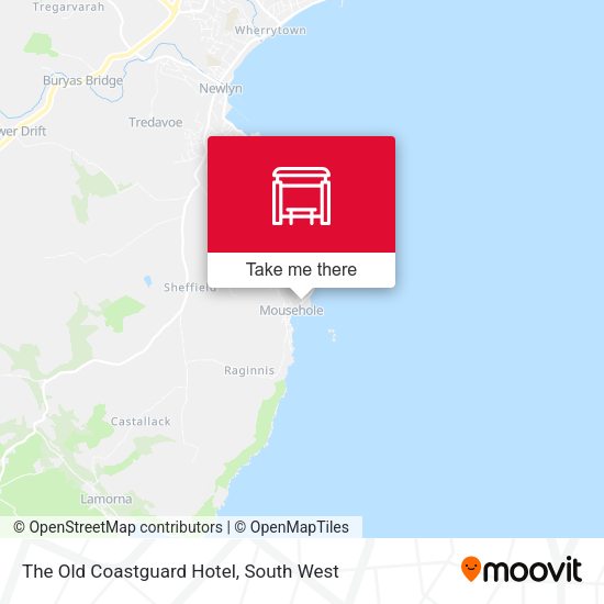 The Old Coastguard Hotel map