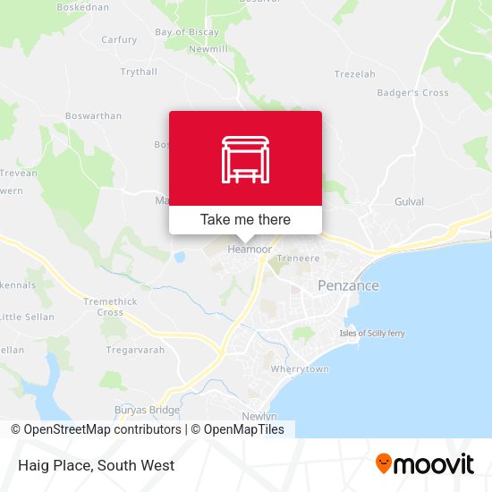 Haig Place map